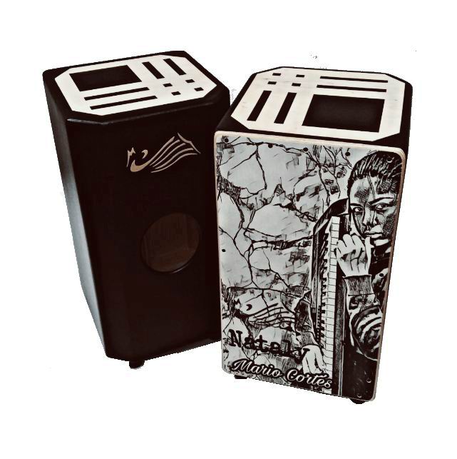 Flamenco Percussion Box (box-drum) By Mario Cortes. Mod. Nataly